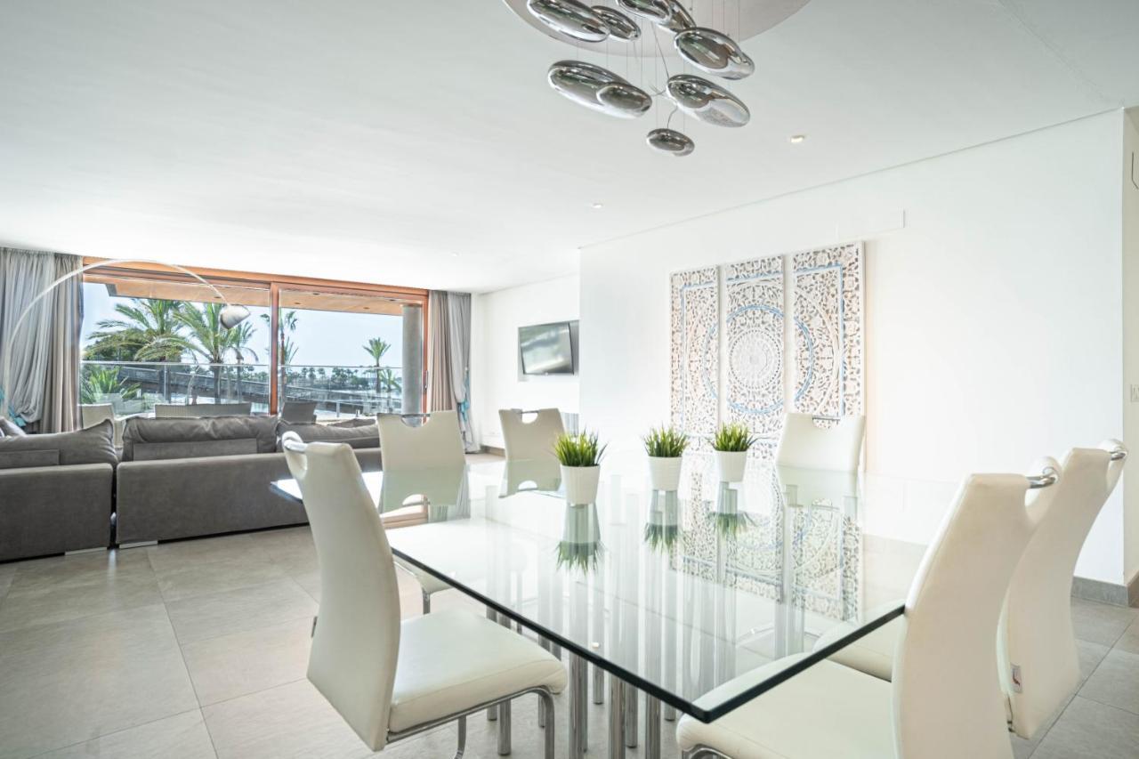 GRAND TERRACE APARTMENT in Puerto de Alcudia Exterior foto